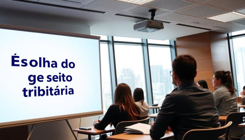 Escolha do curso de gestão tributária