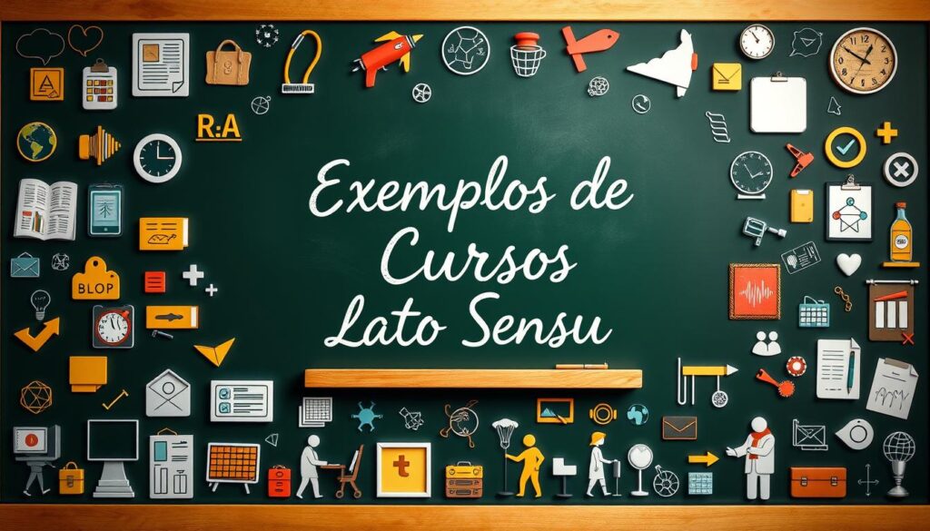 Exemplos de Cursos Lato Sensu