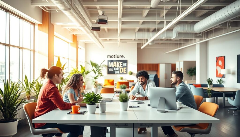 ambiente trabalho motivador