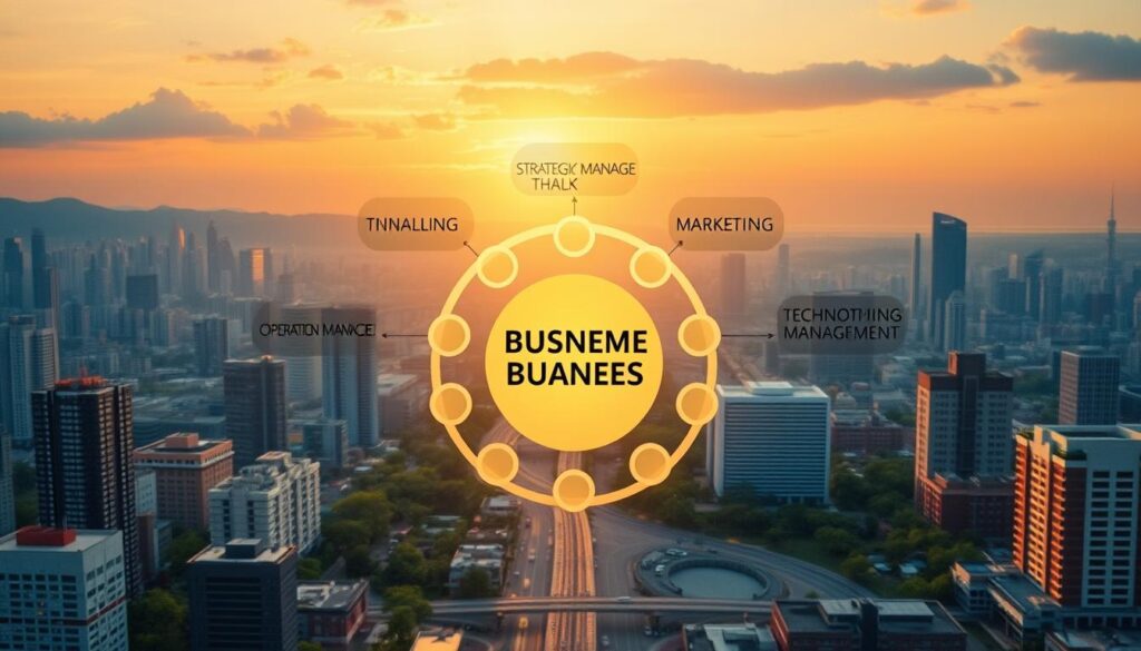 áreas-chave de gestão empresarial