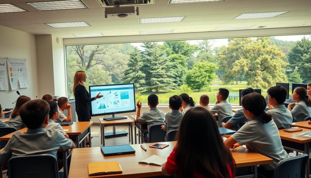 benefícios da gestão de sistemas educacionais