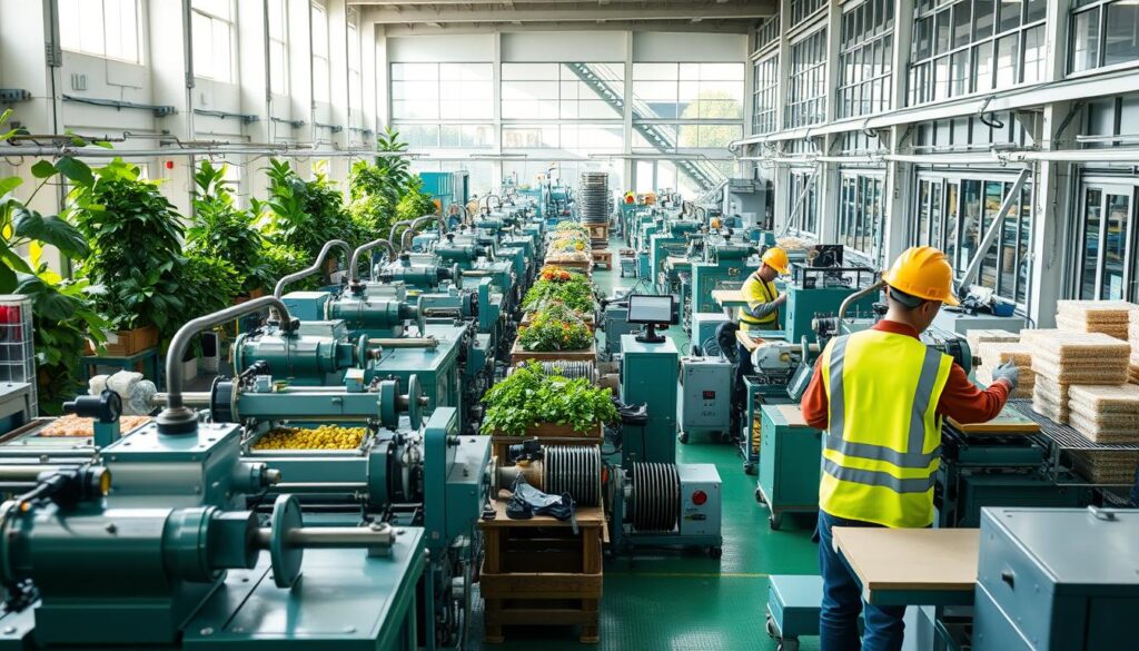 benefícios da produção