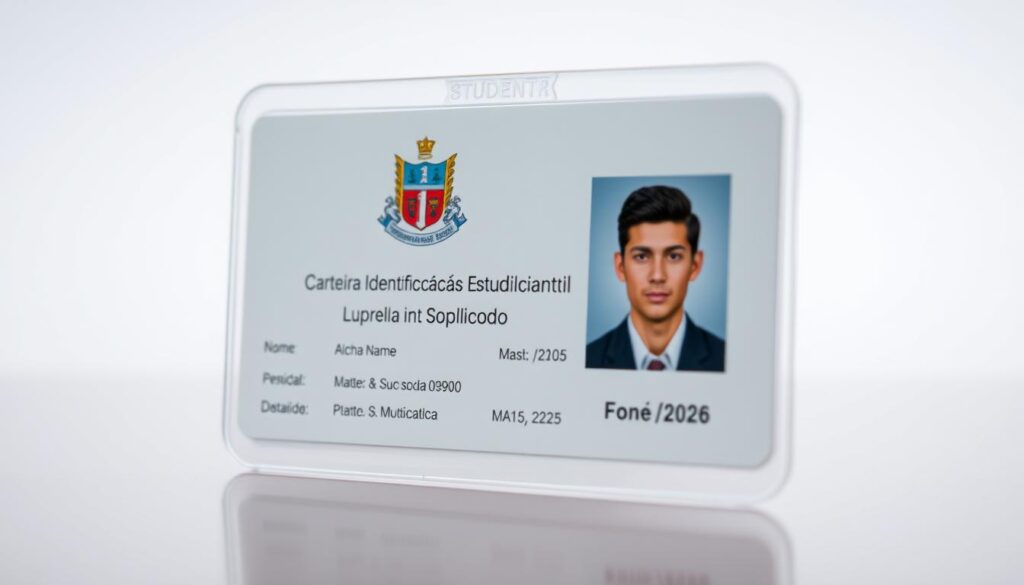 carteira identificação estudantil