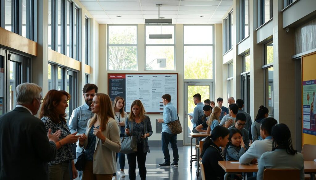 comunicação eficiente na escola