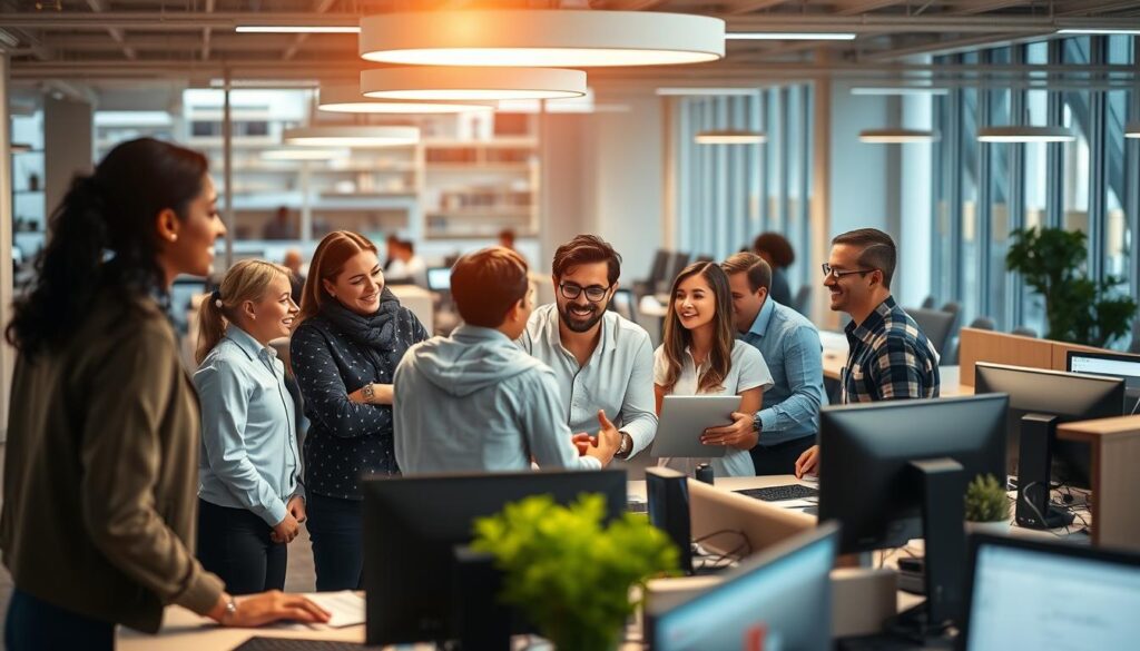comunicação interna eficiente