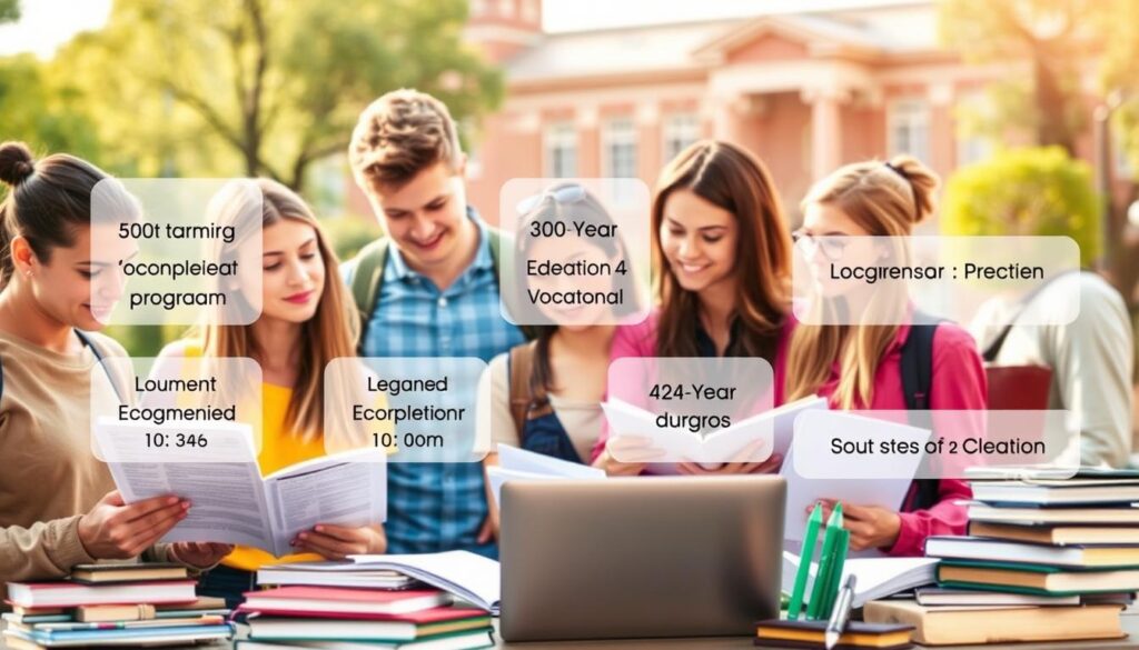 cursos de duração variada