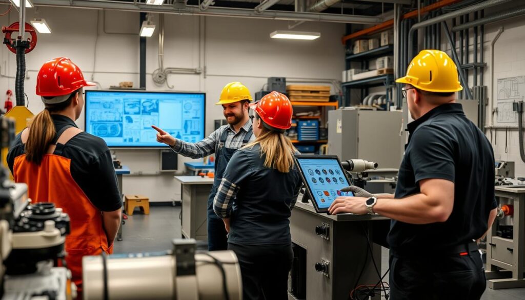 cursos técnicos na área industrial