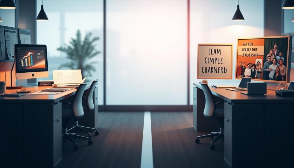 diferença entre liderança e gestão