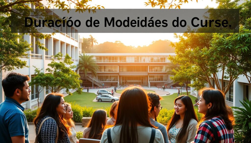 duração e modalidades