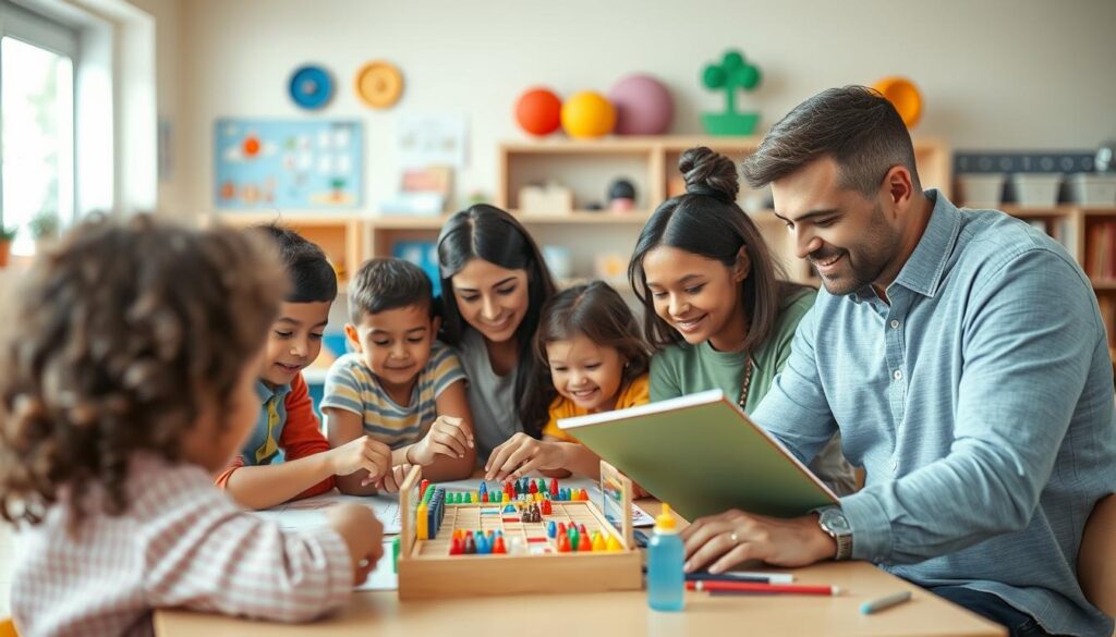 envolvimento das famílias
