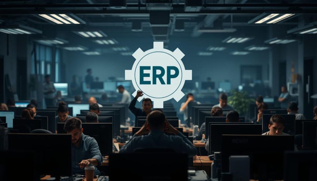 erros na migração para sistema erp
