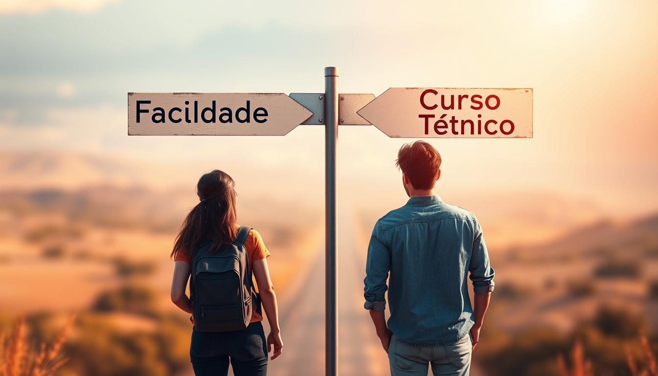 faculdade ou curso tecnico