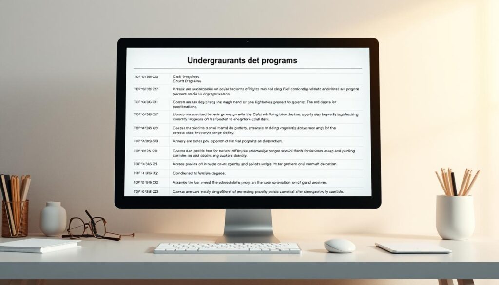 faculdades cursos lista