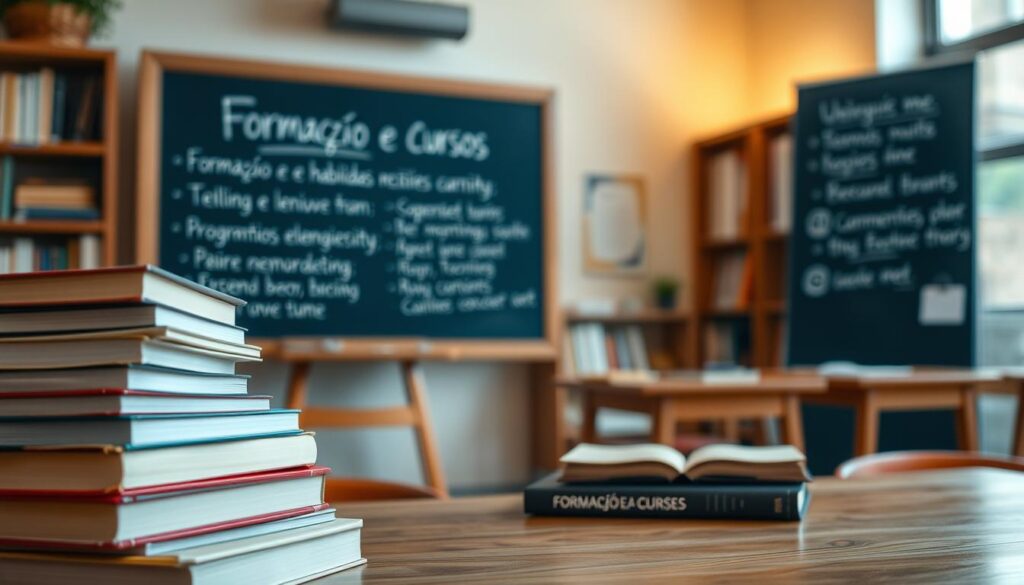 formação e cursos