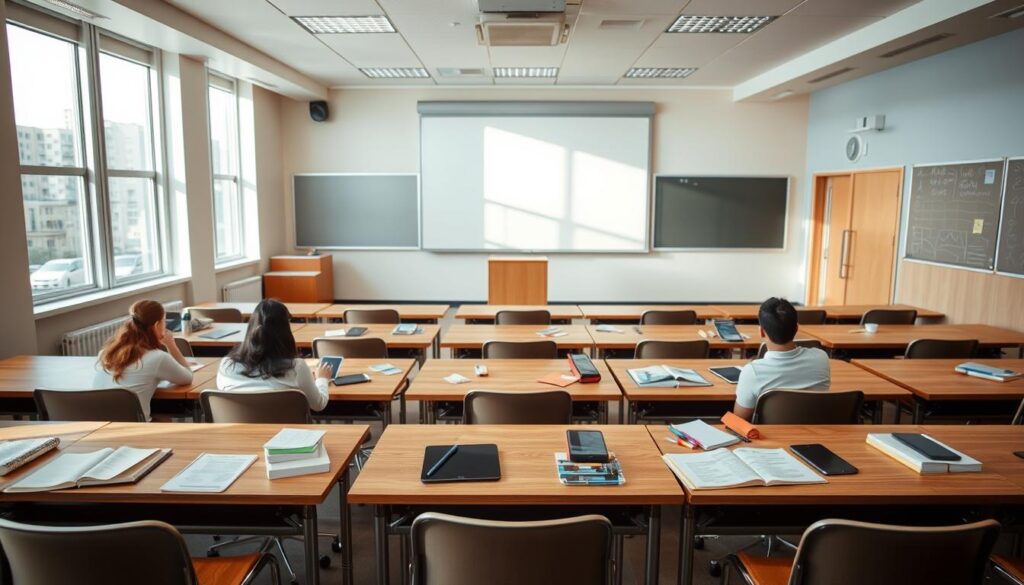 formatos de aula no bacharelado