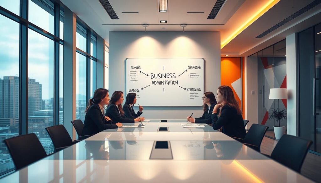 funções da administração empresarial
