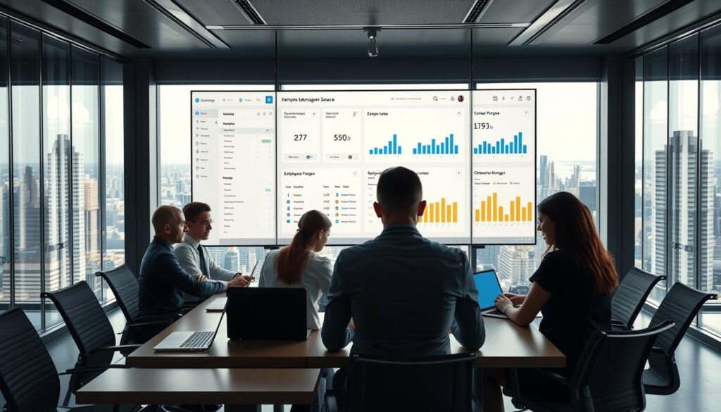 gestão de recursos humanos com erp