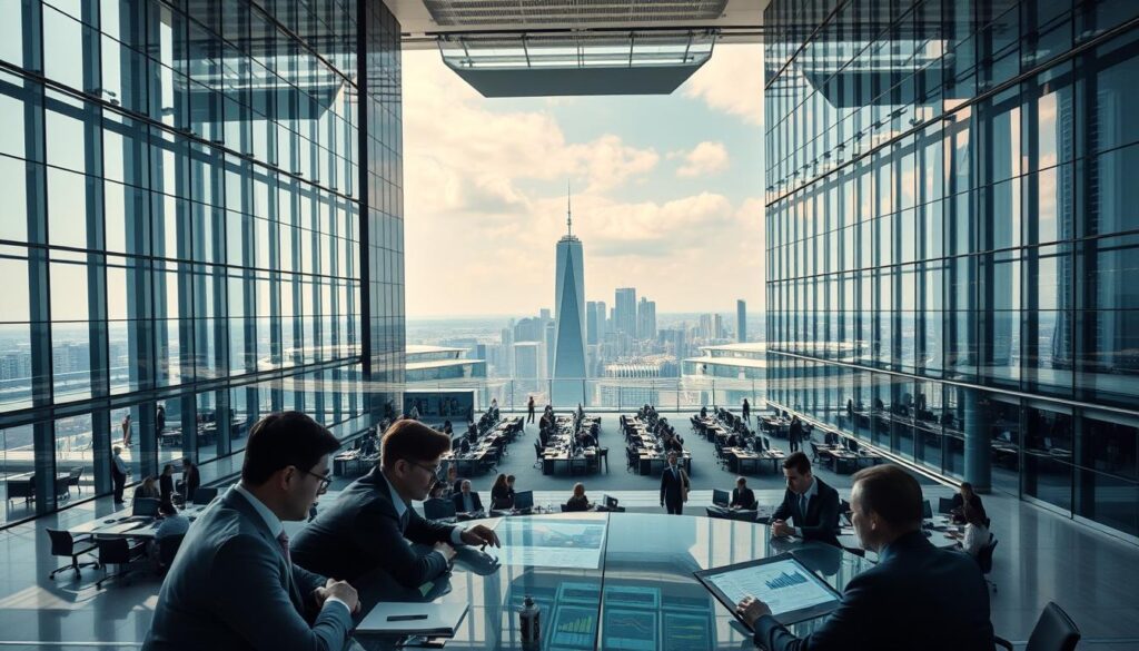 gestão em grandes corporações