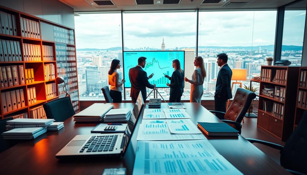 gestão financeira e orçamento empresarial