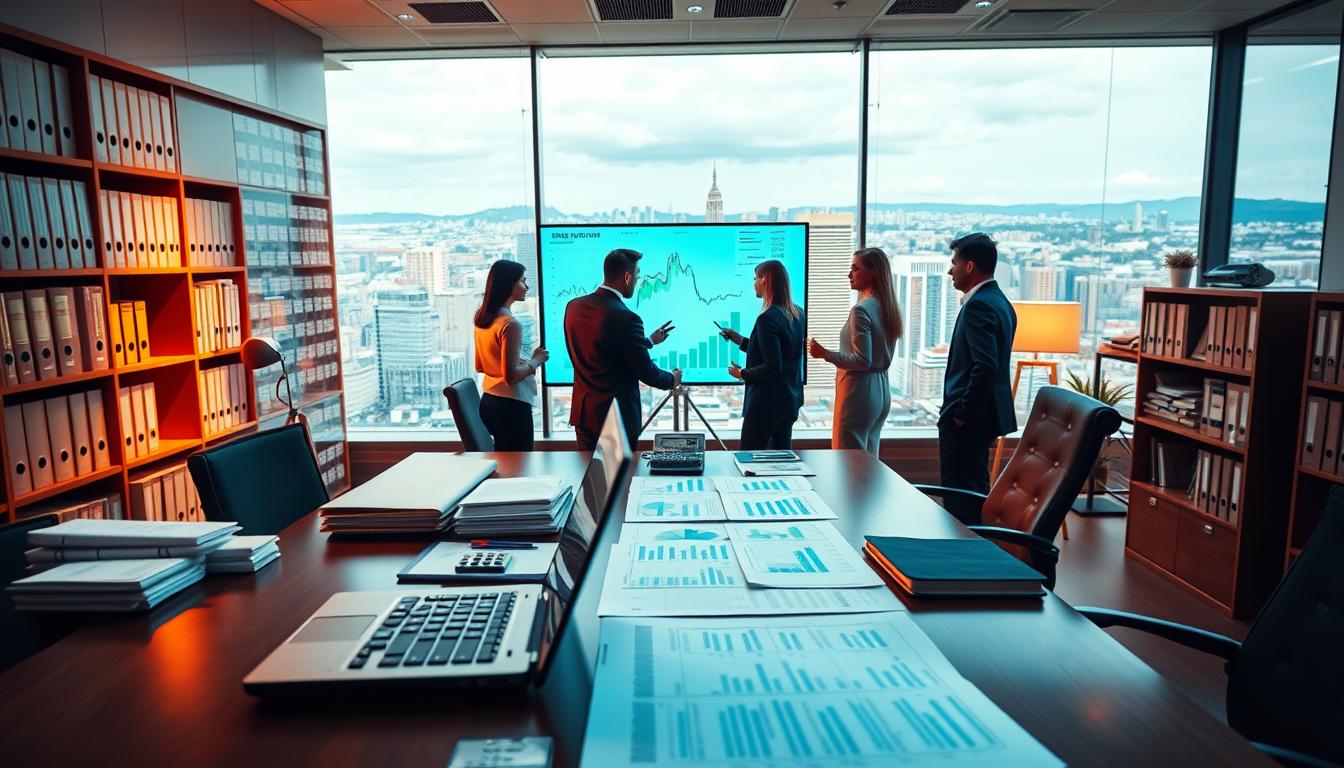 gestão financeira e orçamento empresarial