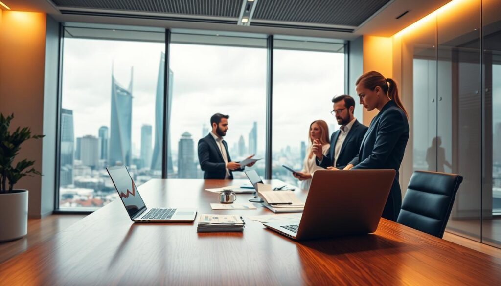 gestão financeira para negócios tecnológicos