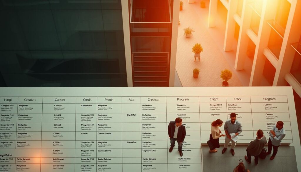 grade curricular de cursos tecnólogos