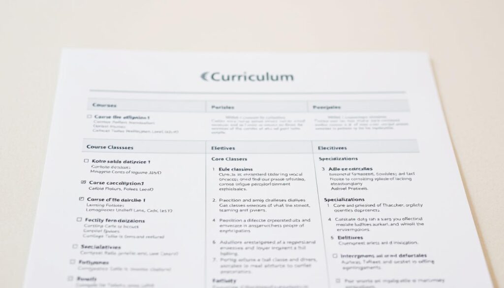 grade curricular do curso de processos gerenciais
