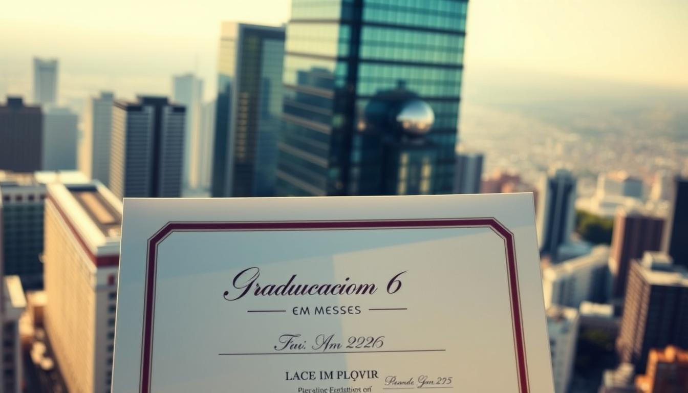 graduação em 6 meses