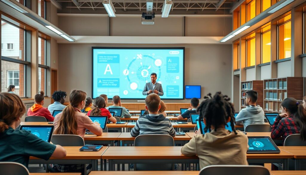 implementação de IA na escola