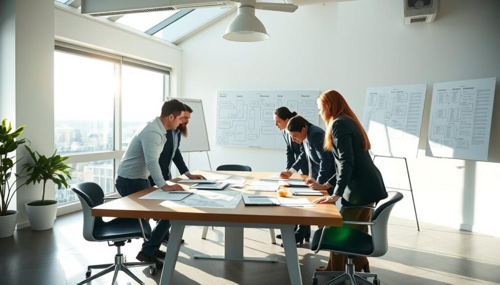 implementação de processos gerenciais