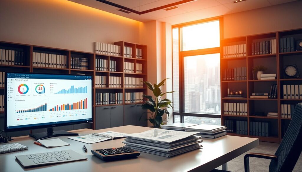 implementação de sistema de gestão financeira