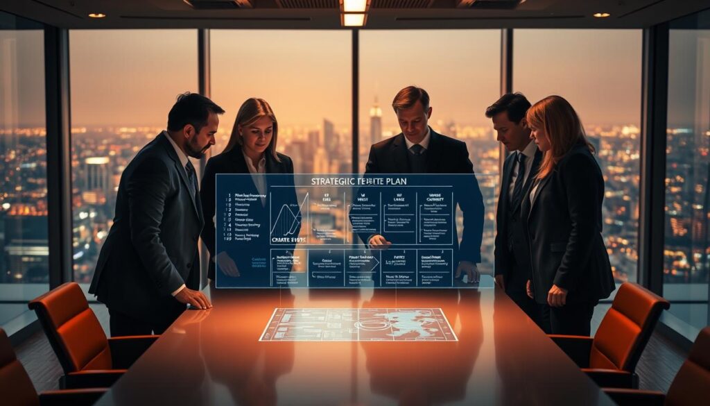 implementação e acompanhamento de planos estratégicos