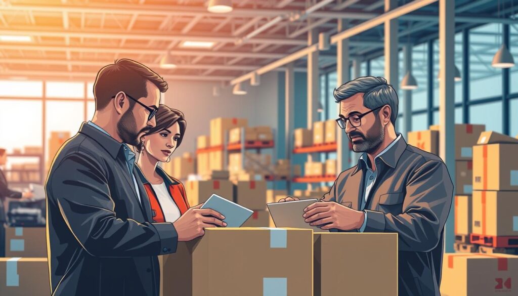 integração entre vendas e logística