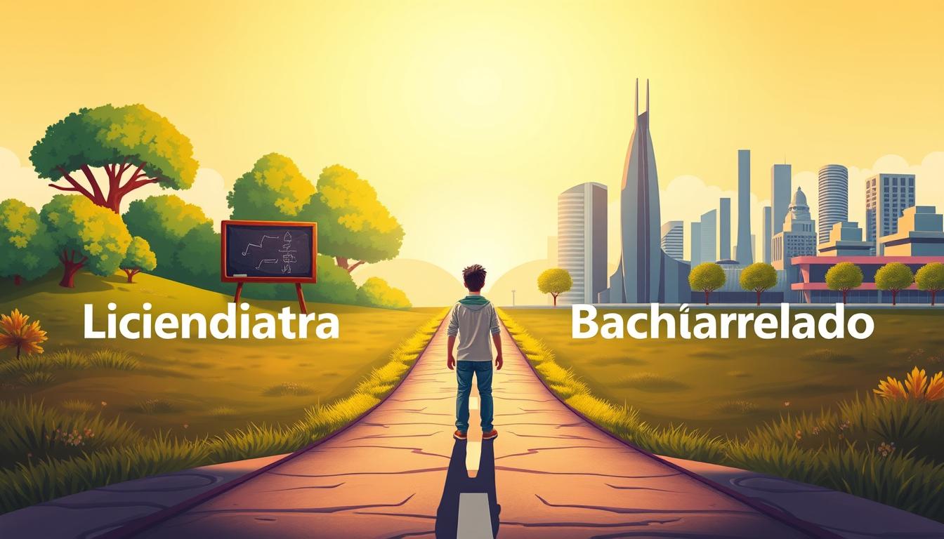 licenciatura ou bacharelado