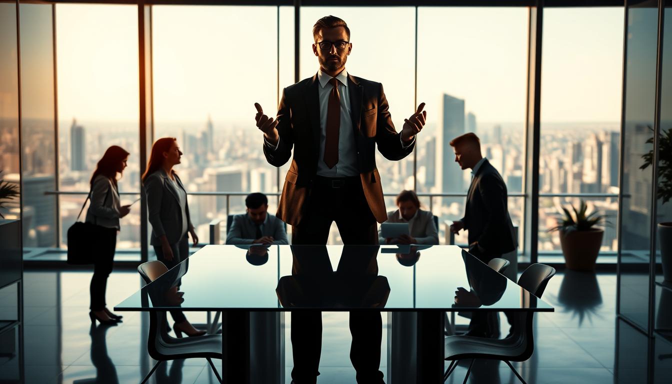 liderança na gestão empresarial