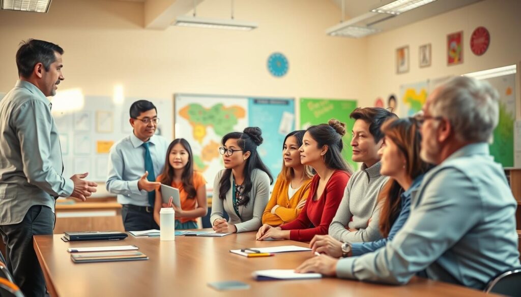 liderança na gestão escolar