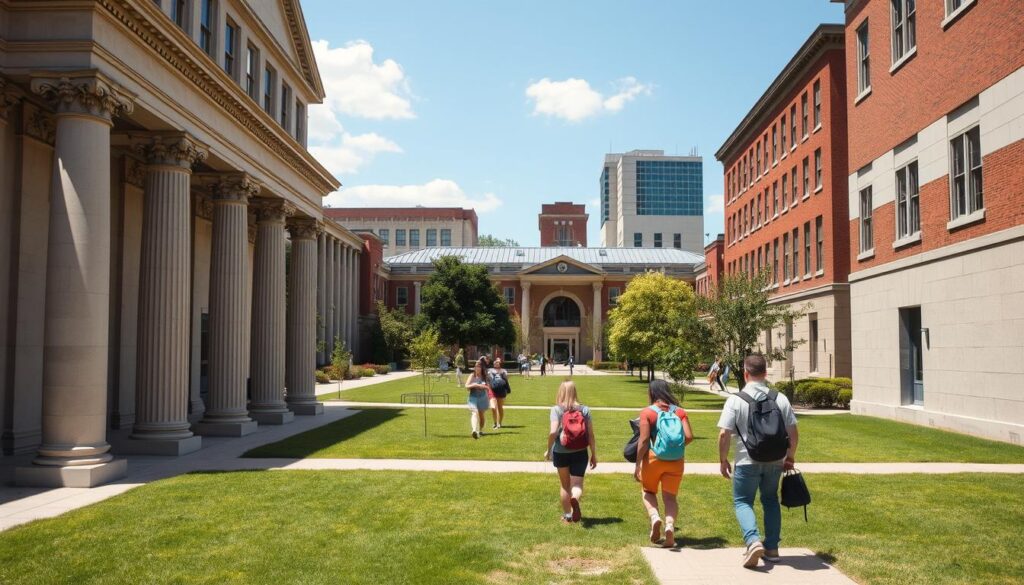 lista de todos os cursos de faculdade