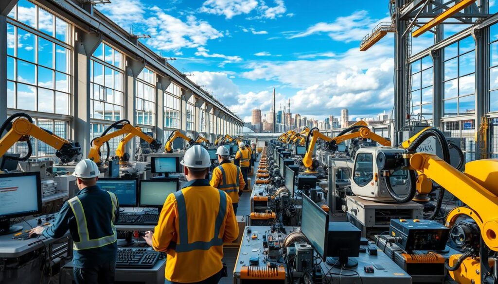 mercado trabalho em automação