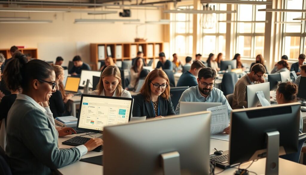 mercado trabalho profissionais gestão escolar