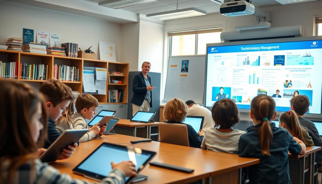papel da tecnologia na gestão educacional
