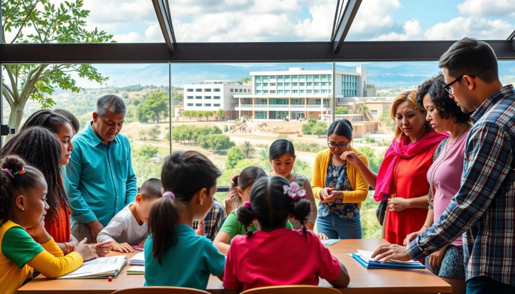 participação da sociedade na educação