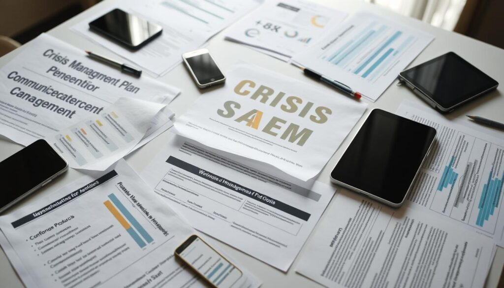 plano de gestão de crises
