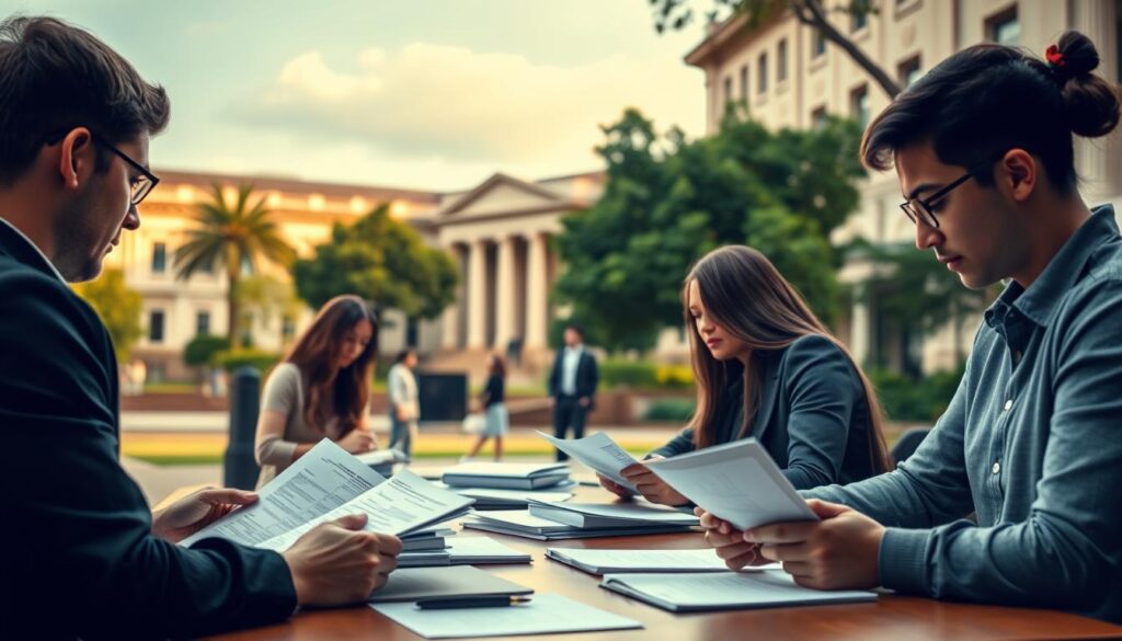 processo de ingresso no ensino superior