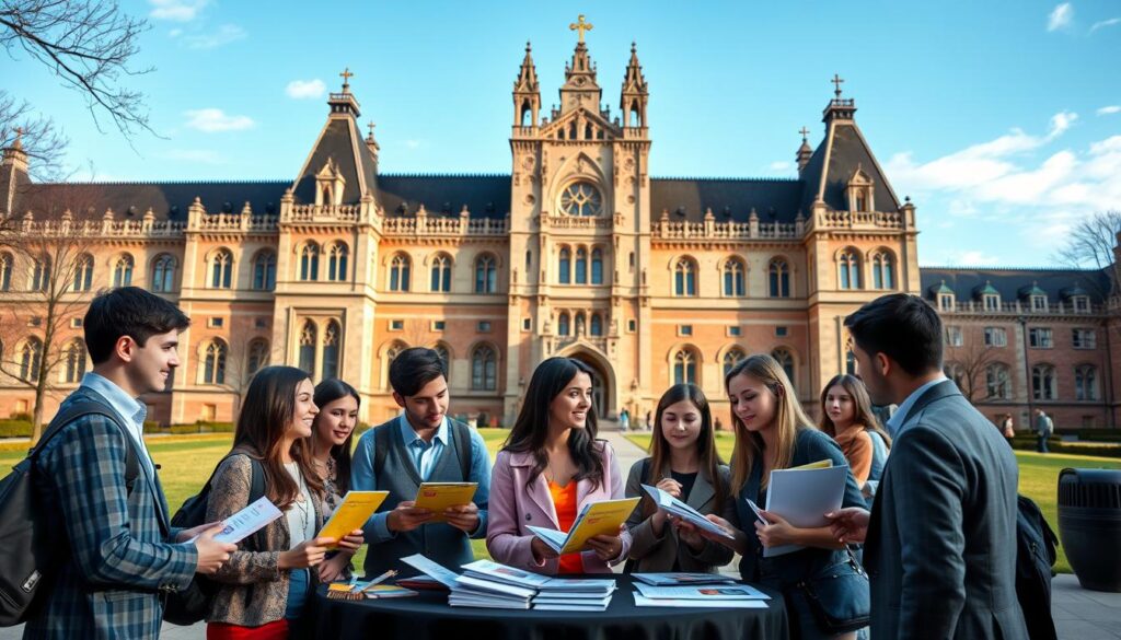 processo seletivo para faculdades internacionais