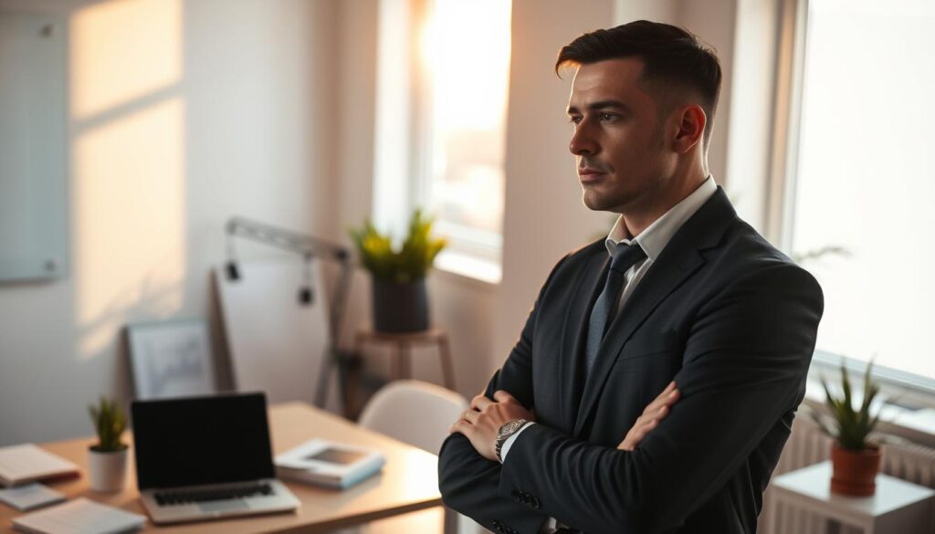 profissional de gestão empresarial