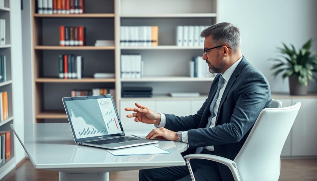 profissional gestão financeira