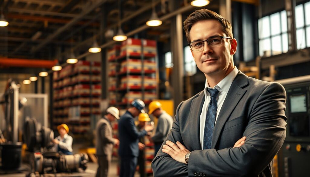 profissional gestão industrial