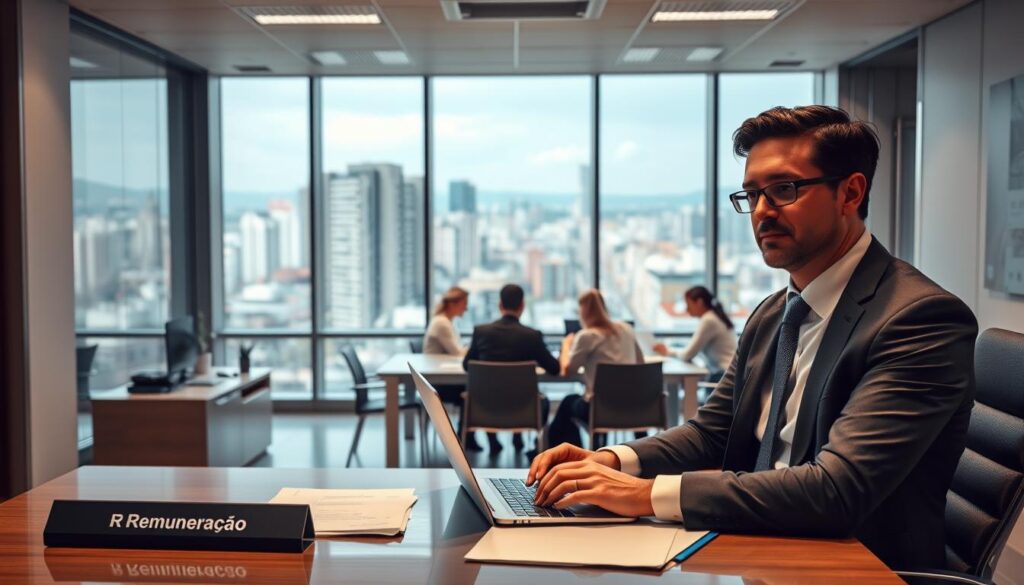 remuneração na administração hospitalar