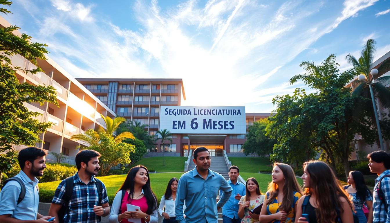 segunda licenciatura em 6 meses