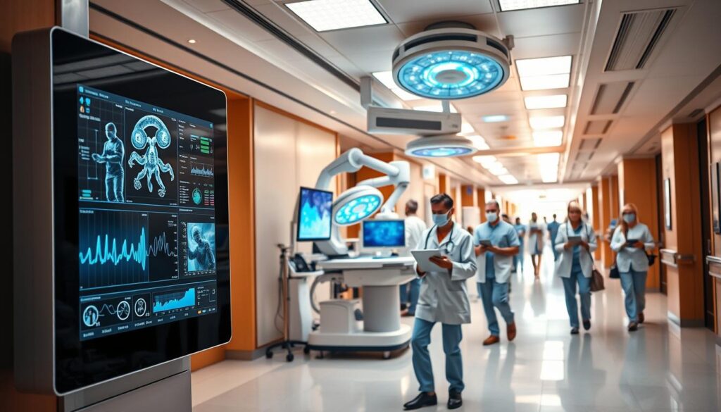 tecnologia em sistemas hospitalares